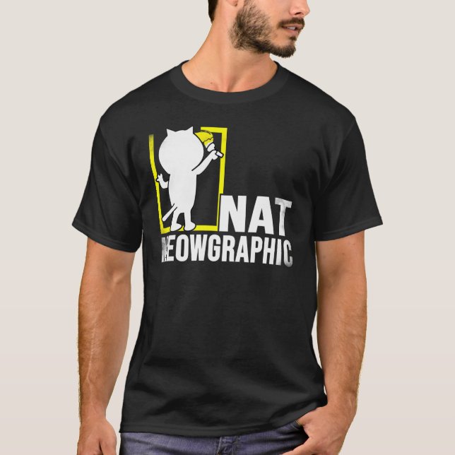 Kattuttryck för manar nat-Superskoj-meografiskt  T Shirt (Framsida)