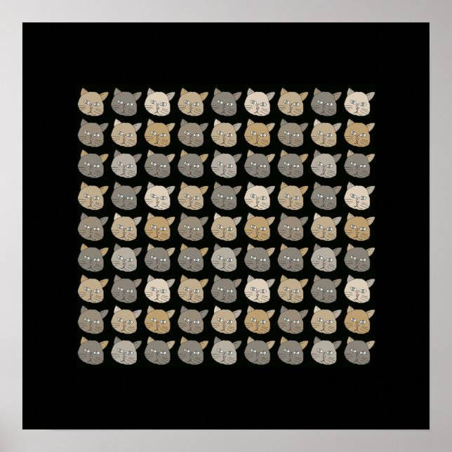 kattväggar poster (Framsidan)