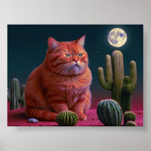 Kattväggkonst - poster för kattlover