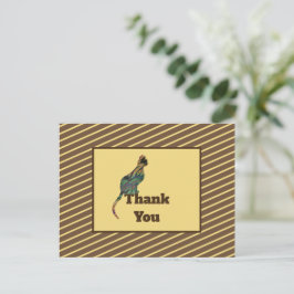 Kattvaktbebis Mosaikkatt Tack så mycket Vykort