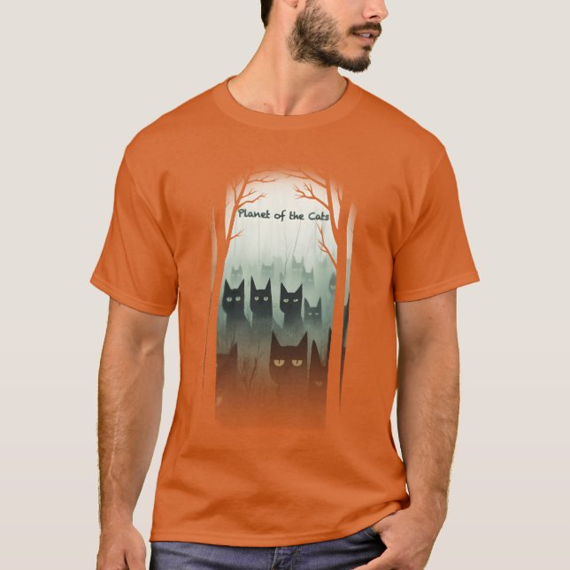 Kattvännens plan t shirt (Framsida)