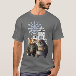 kattvännflicka t shirt