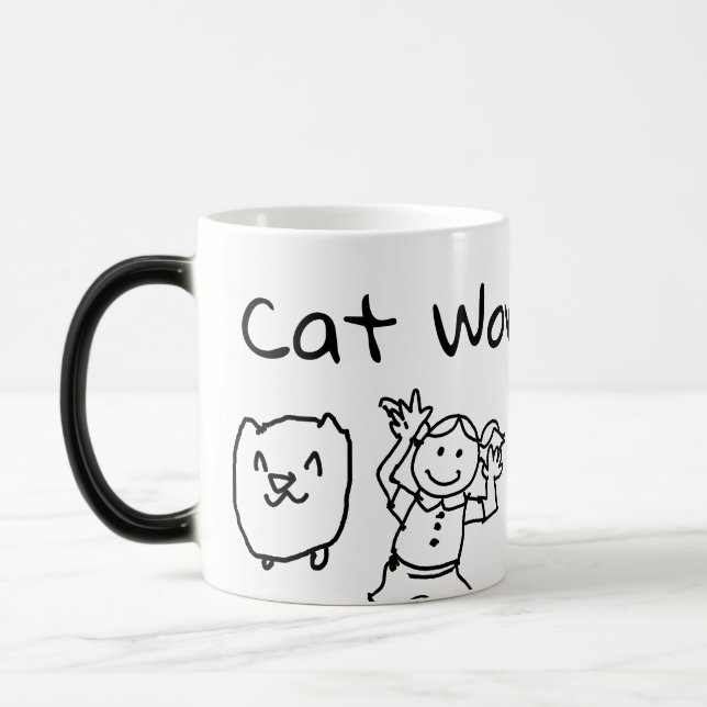 kattvärld magisk mugg (Vänster)