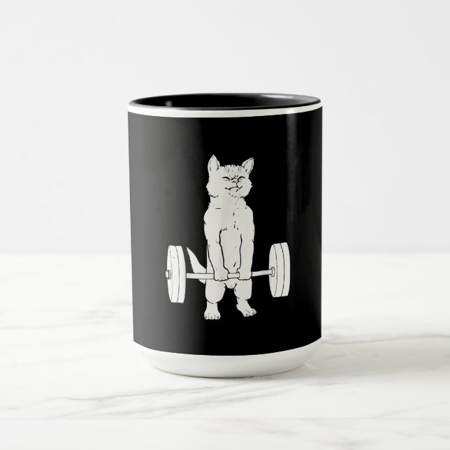 Kattviktning och -gym mugg (Center)