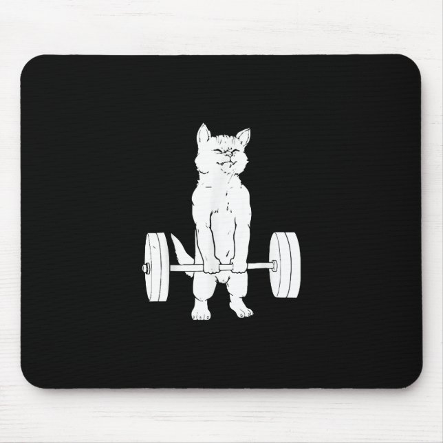 Kattviktning och -gym musmatta (Framsidan)