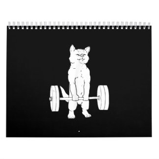 Kattviktning och korg kalender