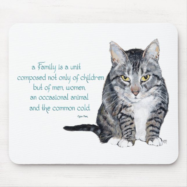 Kattvisdom - Familjedynamik Musmatta (Framsidan)