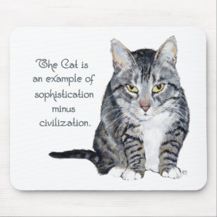 Kattvisdom - Förfining minus civilisation? Musmatta