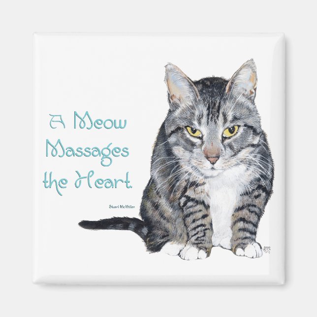 Kattvisdom - Meow Magnet (Framsidan)