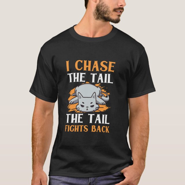 Kattvrede förtär mig Humor Meme  1 T Shirt (Framsida)