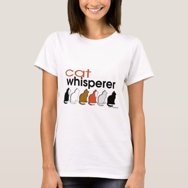 KattWhisperer T-shirt (Framsida)