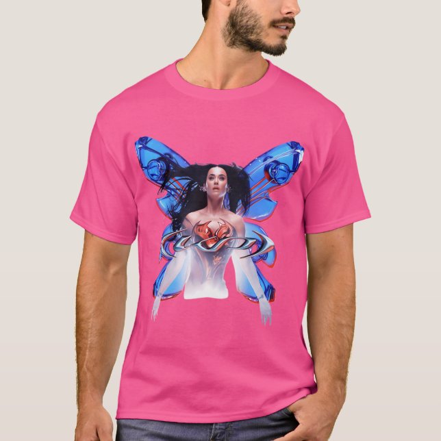 Katy Perry 143 Kp retro T Shirt (Framsida)