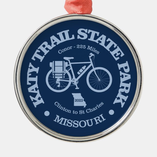 Katy Trail (Conor) Julgransprydnad Metall (Framsidan)
