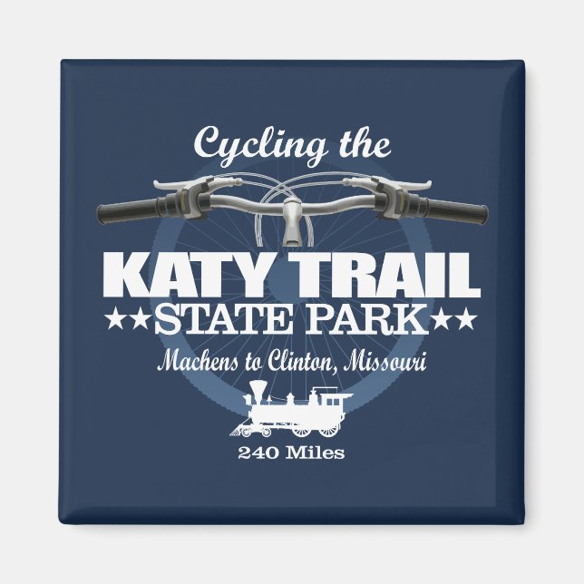 Katy Trail (H2) Magnet (Framsidan)