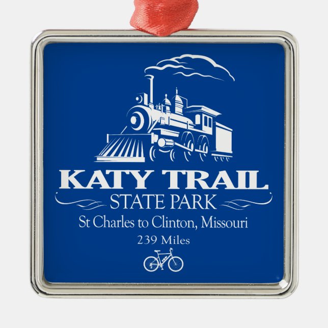 Katy Trail SP (RT) Julgransprydnad Metall (Framsidan)
