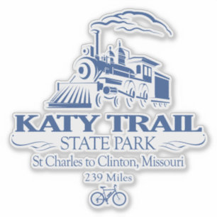 Katy Trail SP (RT) Klistermärken