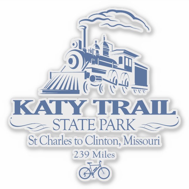 Katy Trail SP (RT) Klistermärken (Framsida)