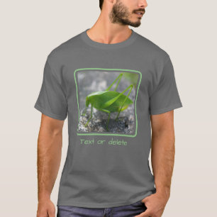 Katydid Grashopper Personlig T Shirt
