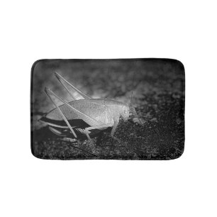 Katydid-Insekten i svartvitt Badrumsmatta