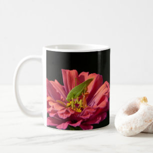 Katydid på Zinnia Kaffemugg