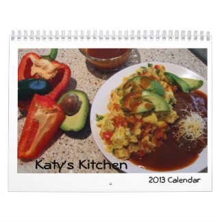 Katys kalender för kök 2013