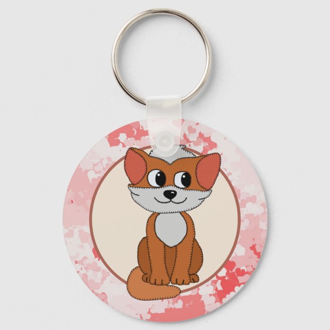 Kätzchen Schlüsselanhänger Nyckelring (Framsida)