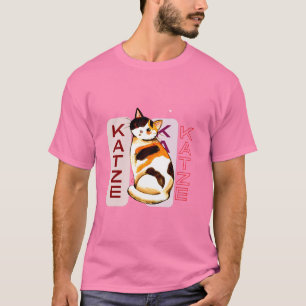 Katze, enkel Cute Valentines day Cat Mamma-gåva T Shirt