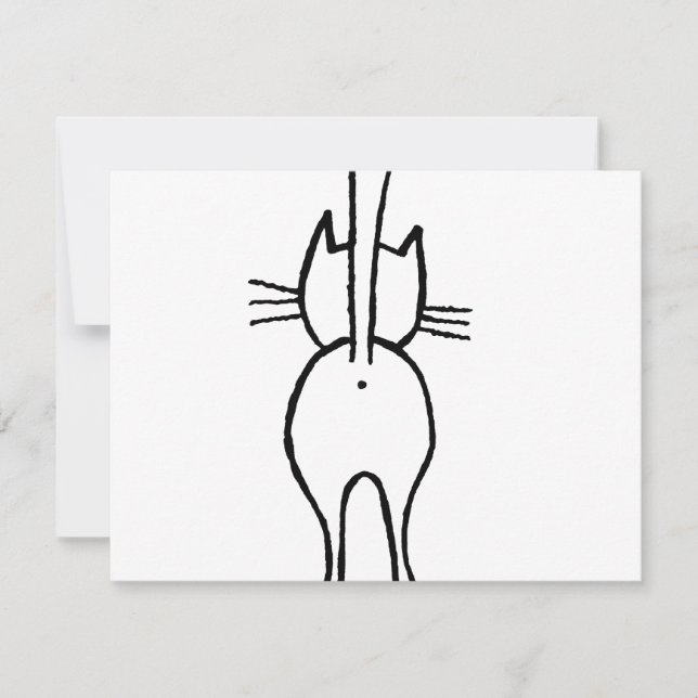 Katze Tack Kort (Framsida)