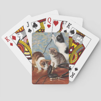 Katze vintage casinokort