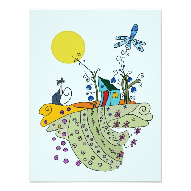 Katzenhaus Fototryck (Framsidan)