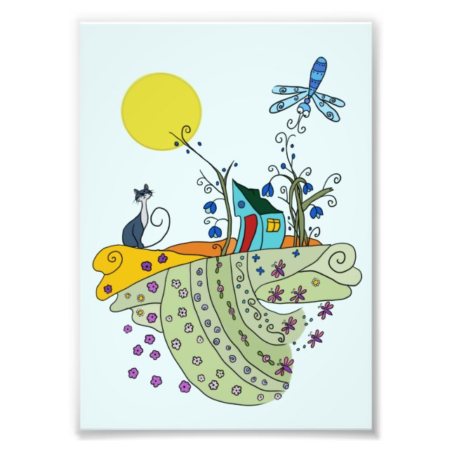 Katzenhaus Fototryck (Framsidan)