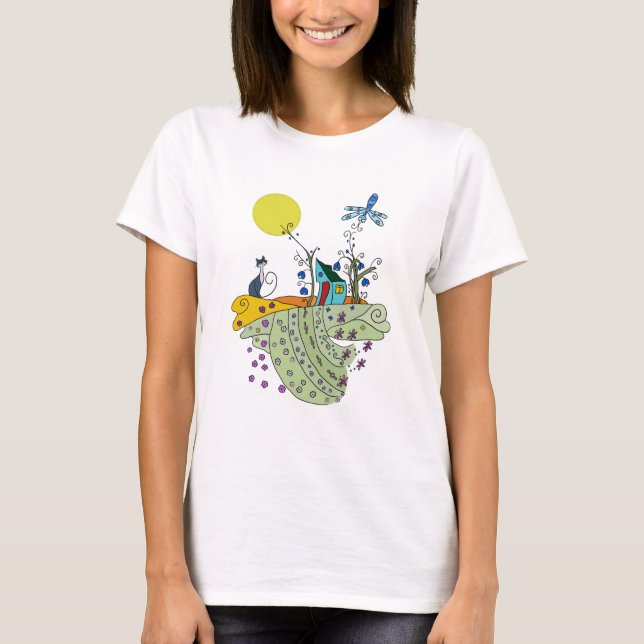 Katzenhaus T Shirt (Framsida)