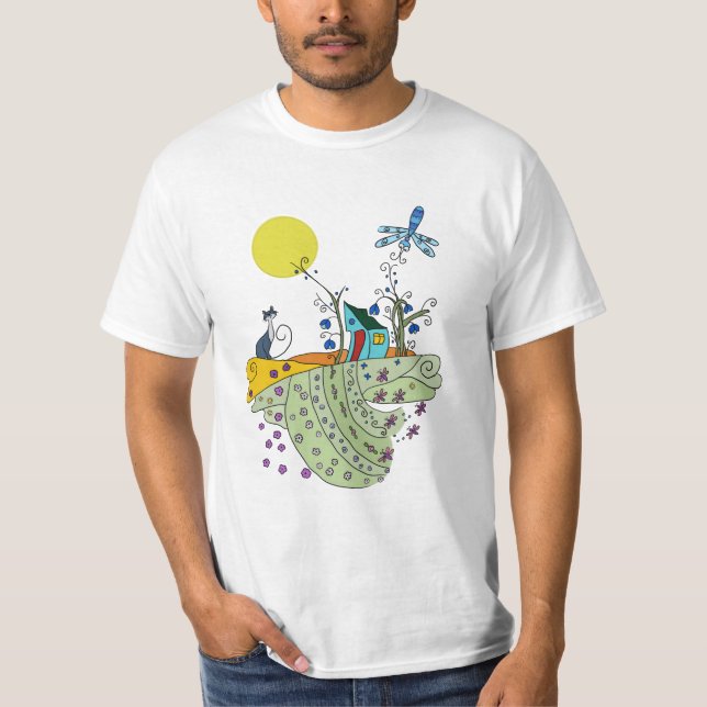 Katzenhaus T Shirt (Framsida)