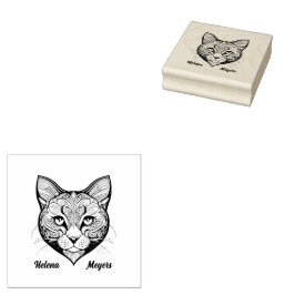 Katzenkopf Stämpel