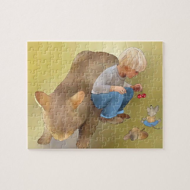 Katzenpuzzel Pussel (Horisontell)