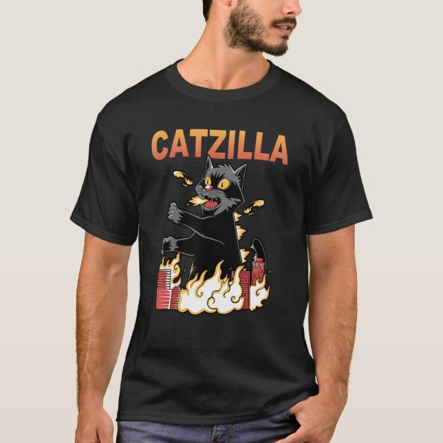 katzilla t shirt (Framsida)
