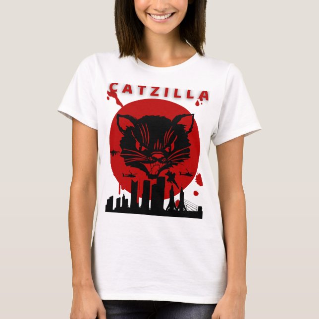 katzilla t shirt (Framsida)
