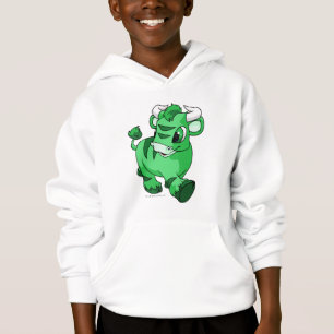 Kau-grönt T-shirt