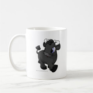 Kau skuggar kaffemugg
