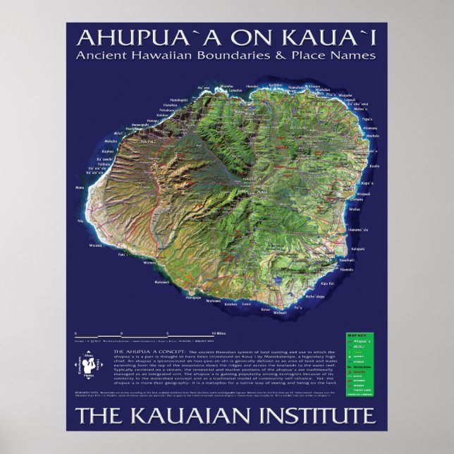 Kauai Ahupuaa Poster (Framsidan)