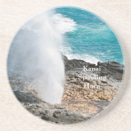 Kauai Aqua Ocean Spouting Horn Poipu  Underlägg