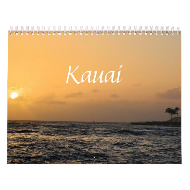 Kauai Beach Kalender (Omslag)