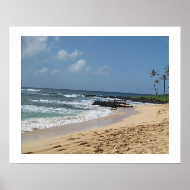 Kauai Beach Poster (Framsidan)