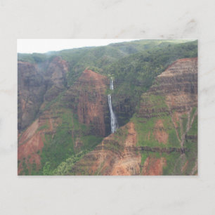 Kauai BergsVattenfall vykort