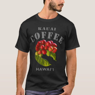 Kauai Coffee Hawaii Berömd Island Modern Hawaiian T Shirt