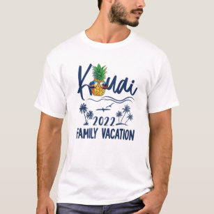 Kauai Hawaii 2022 Hawaiian Pineapple Sunglasses Va T Shirt
