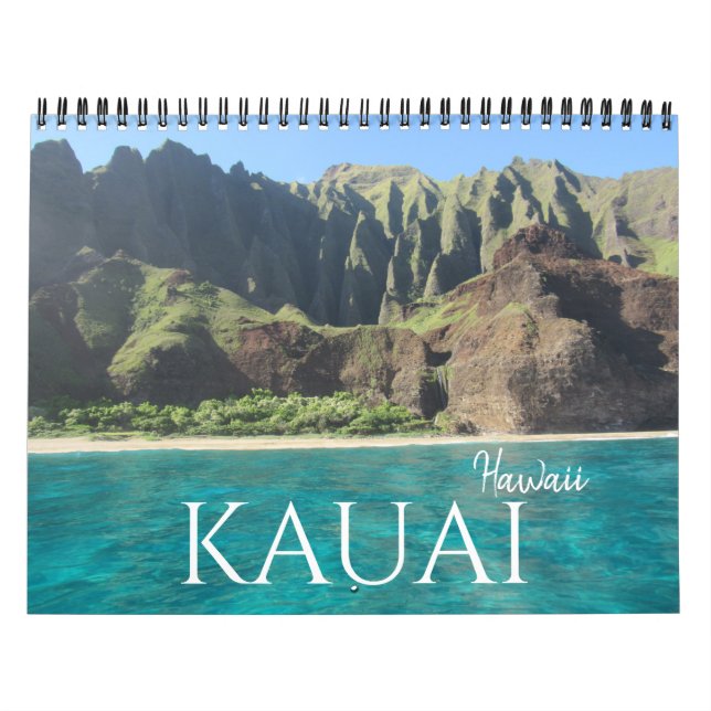 Kauai hawaii 2025-kalender kalender (Omslag)