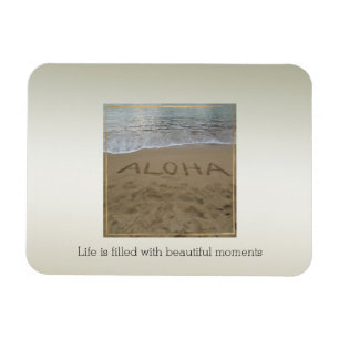 Kauai Hawaii Aloha Beach Bevackra Moments Magnet