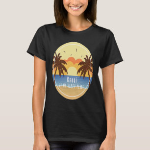 Kauai Hawaii Är Min Lyckliga Plats Rolig Strand Se T Shirt