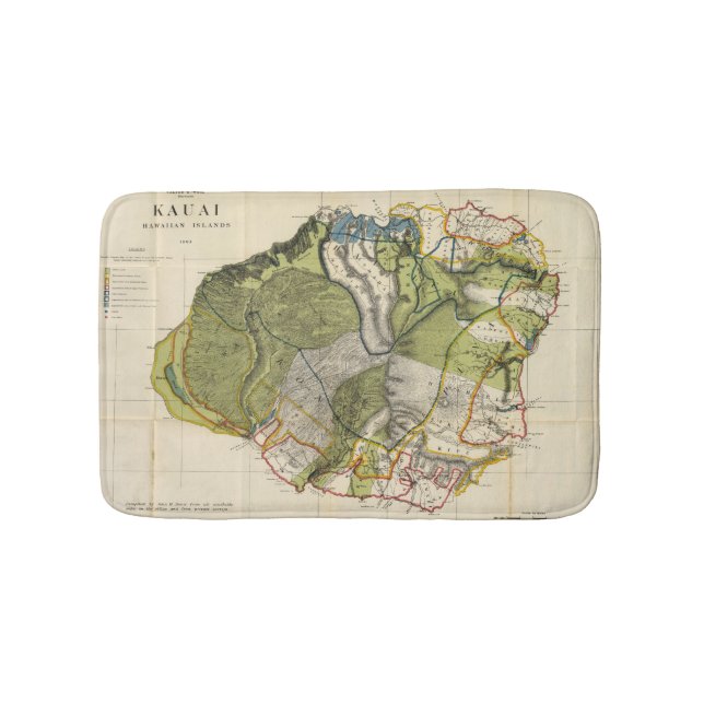 Kauai Hawaii Badrumsmatta (Framsidan)